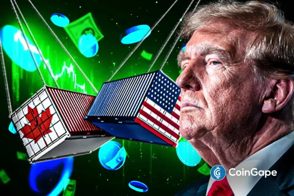 Crypto Market Volatility Anticipated as US President Ends Trade Talks with Canada