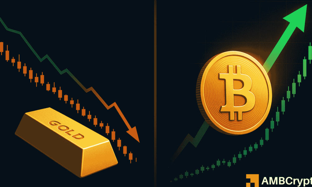 Gold Drops from All-Time Highs as Bitcoin Recovers — Are Investors Shifting Back to Riskier Assets?