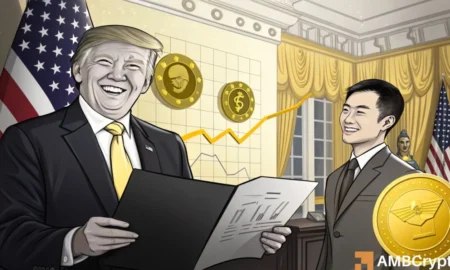 World Liberty Financial Soars 13% After Trump Pardons CZ